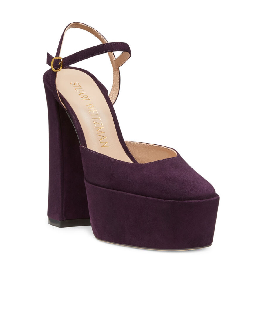 Stuart Weitzman High Heels With Thick Soles In Black