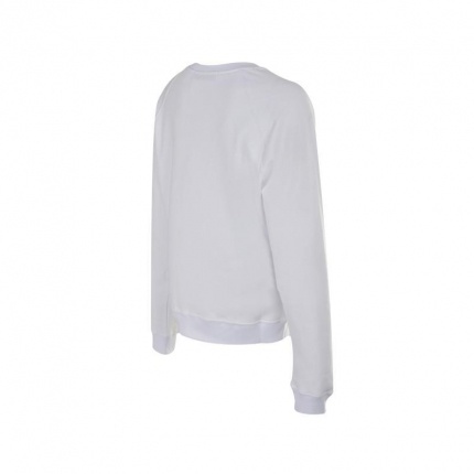 Msgm Printed Logo Sweater In Gray