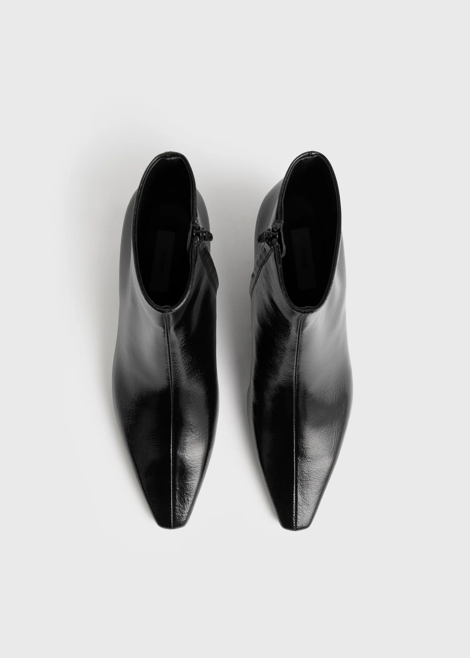 Totême Toteme Woman Ankle Boots Black Size 5 Leather