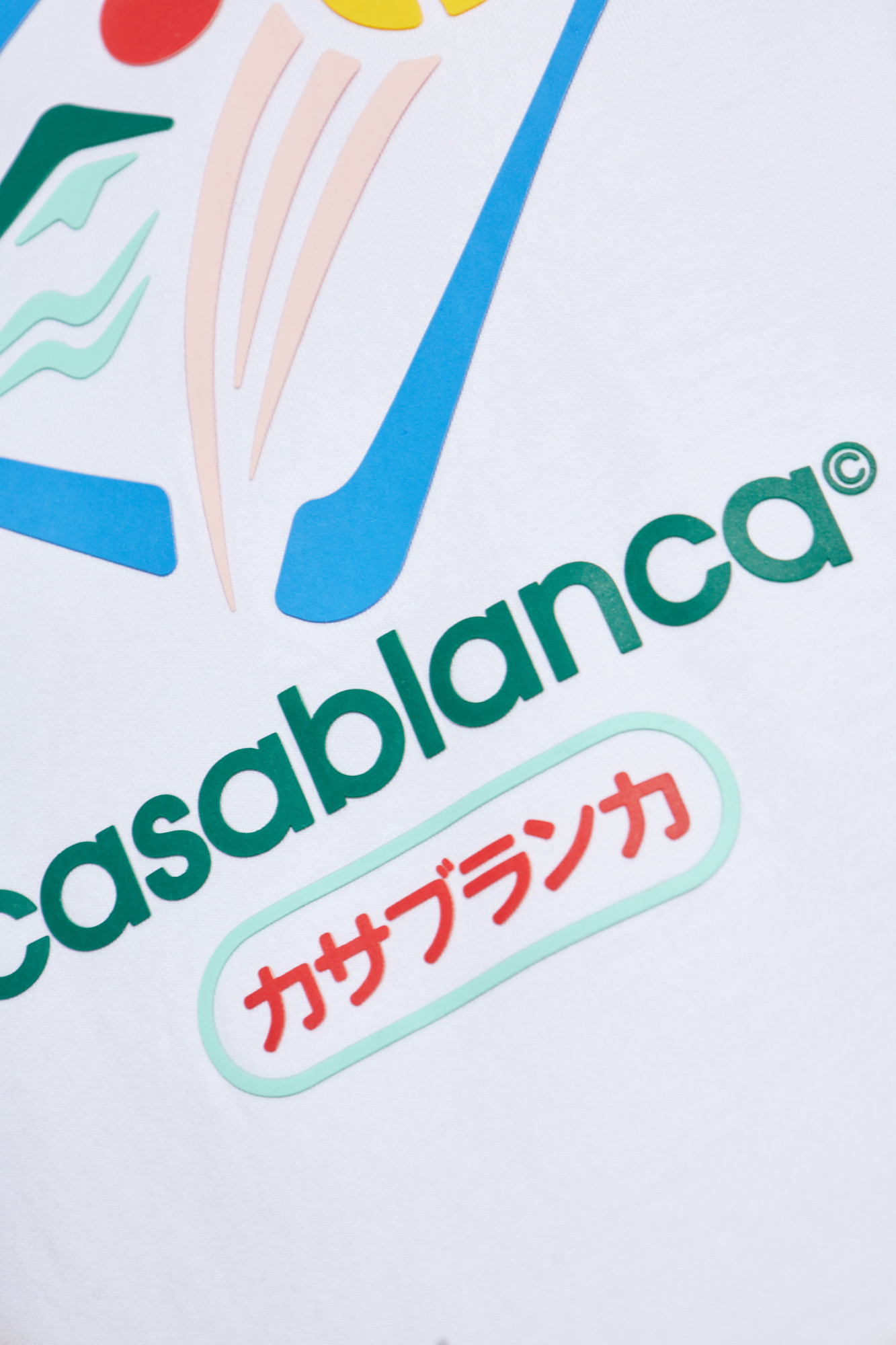Casablanca Mountain Sports Cropped T-shirt