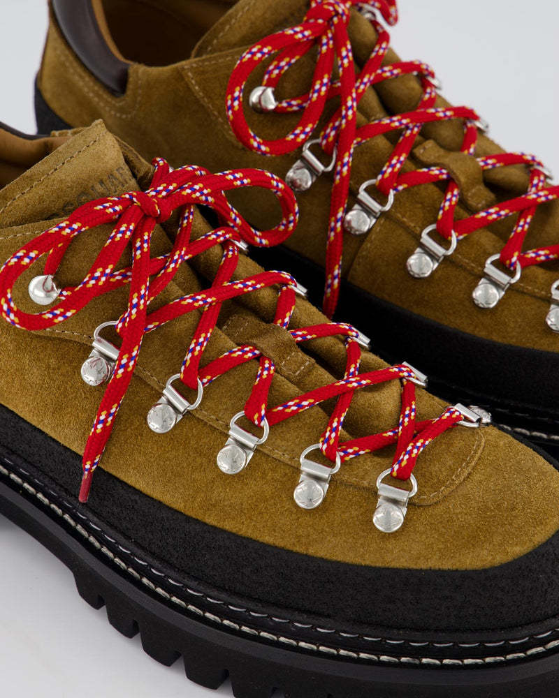 Dsquared2 Canadian Hiking Laced Up In Black