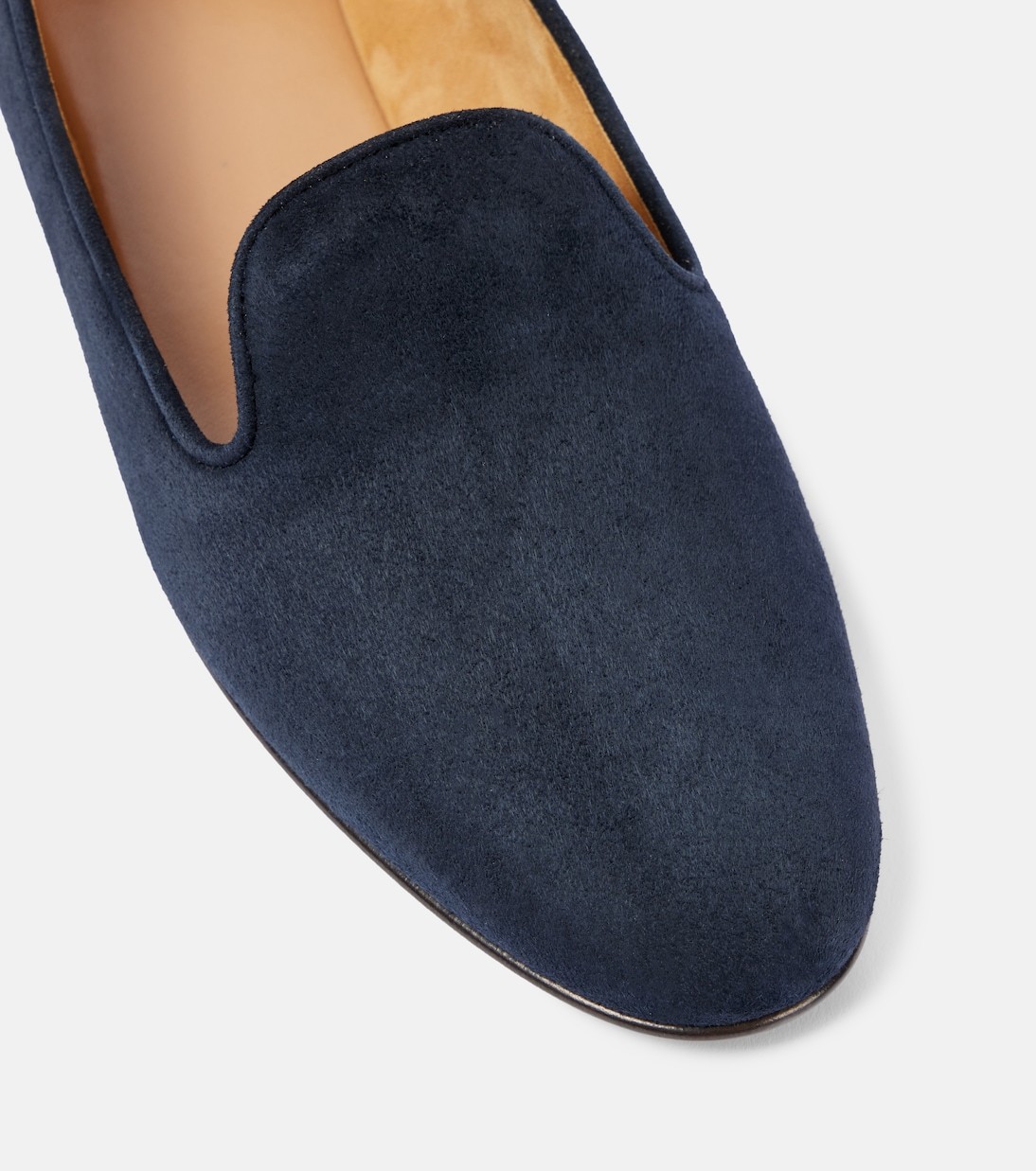 The Row Tippi Slip-on Loafers In Blue