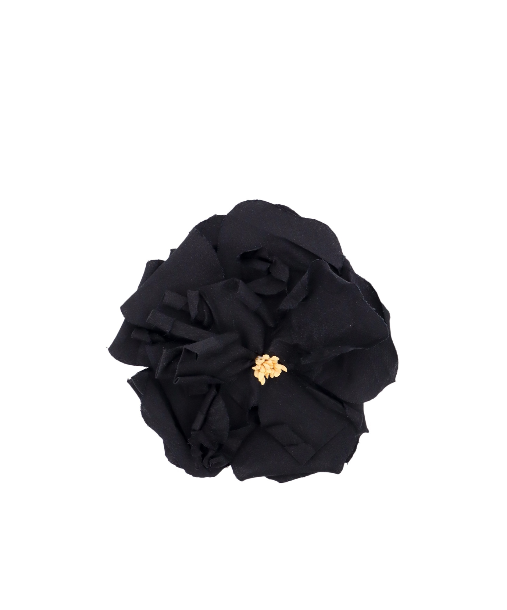 Dolce & Gabbana Floral-motif Brooch In Black