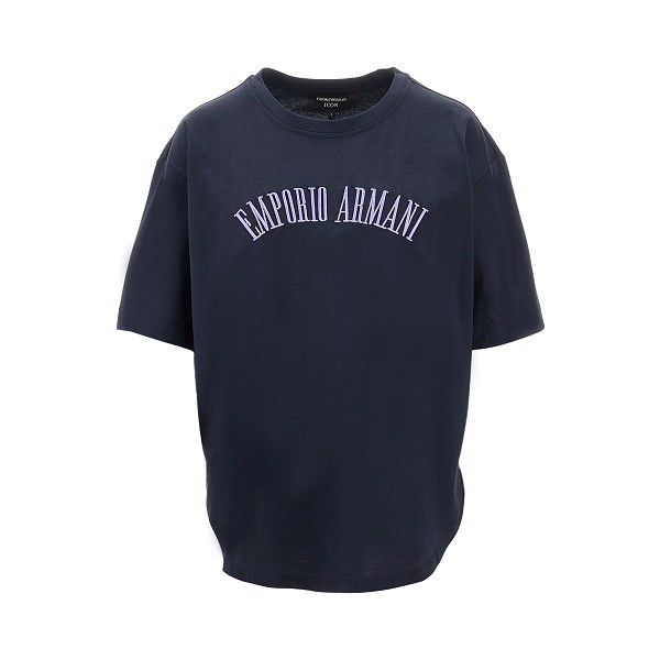 EMPORIO ARMANI LOGO-EMBROIDERED T-SHIRT