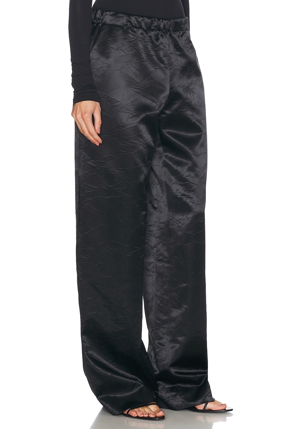 Givenchy Straight Leg Trouser In Black