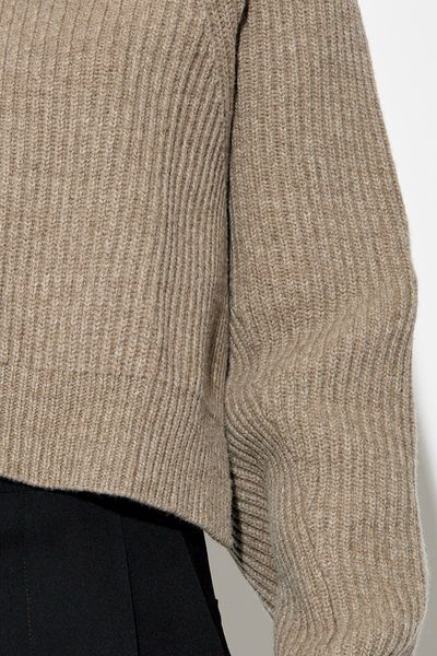Yohji Yamamoto Open-back Jumper In Nude