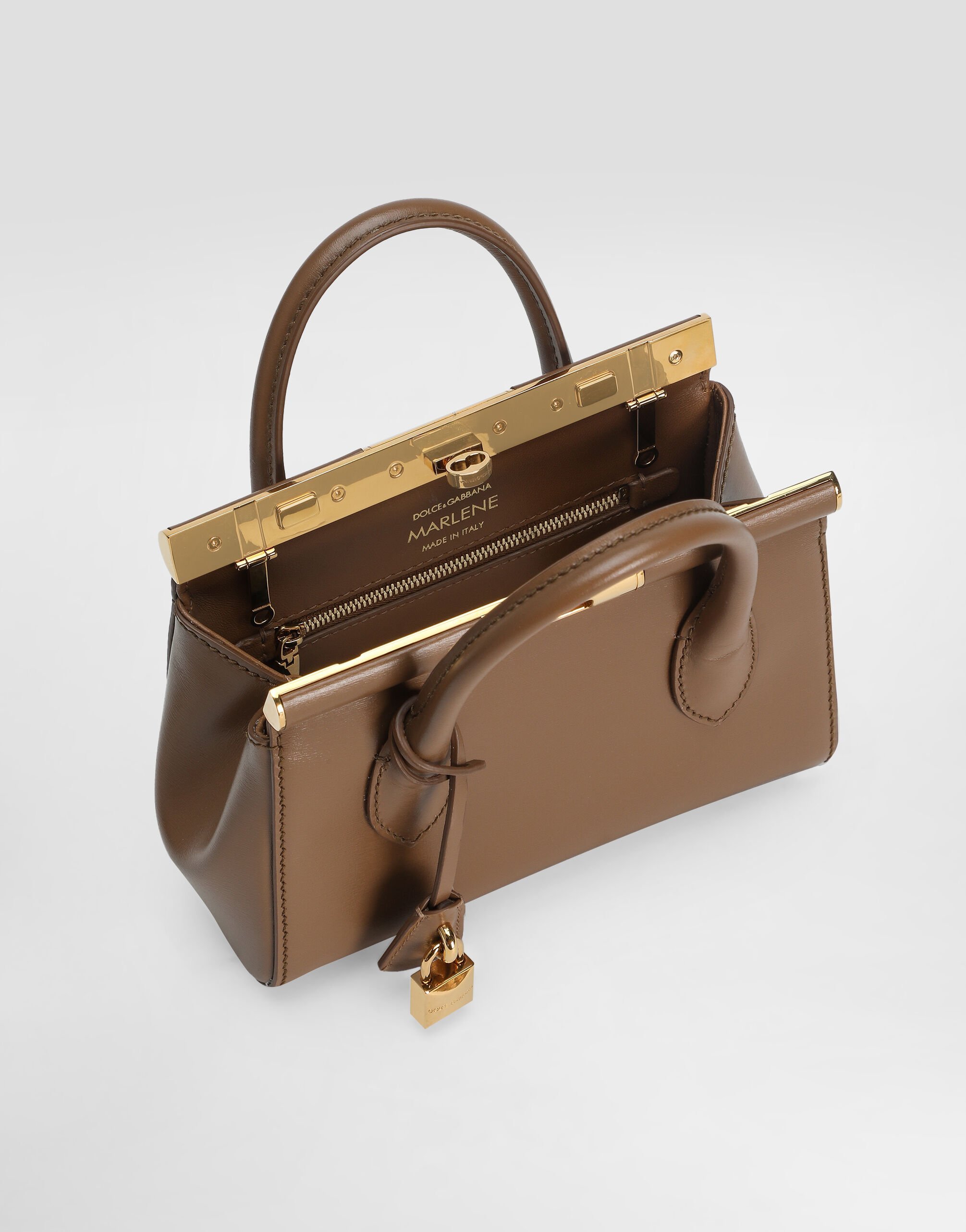 Dolce & Gabbana Marlene Mini Bag In Brown