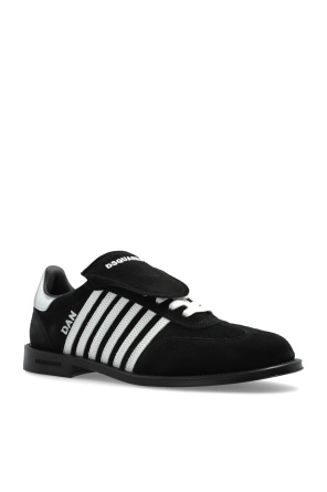 Dsquared2 Boxer Sneakers In Black
