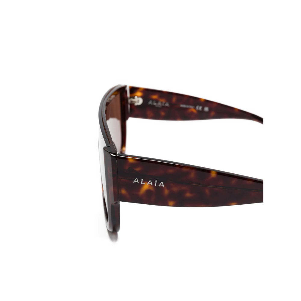 Alaïa Alaia Women Mask Sunglasses In Brown