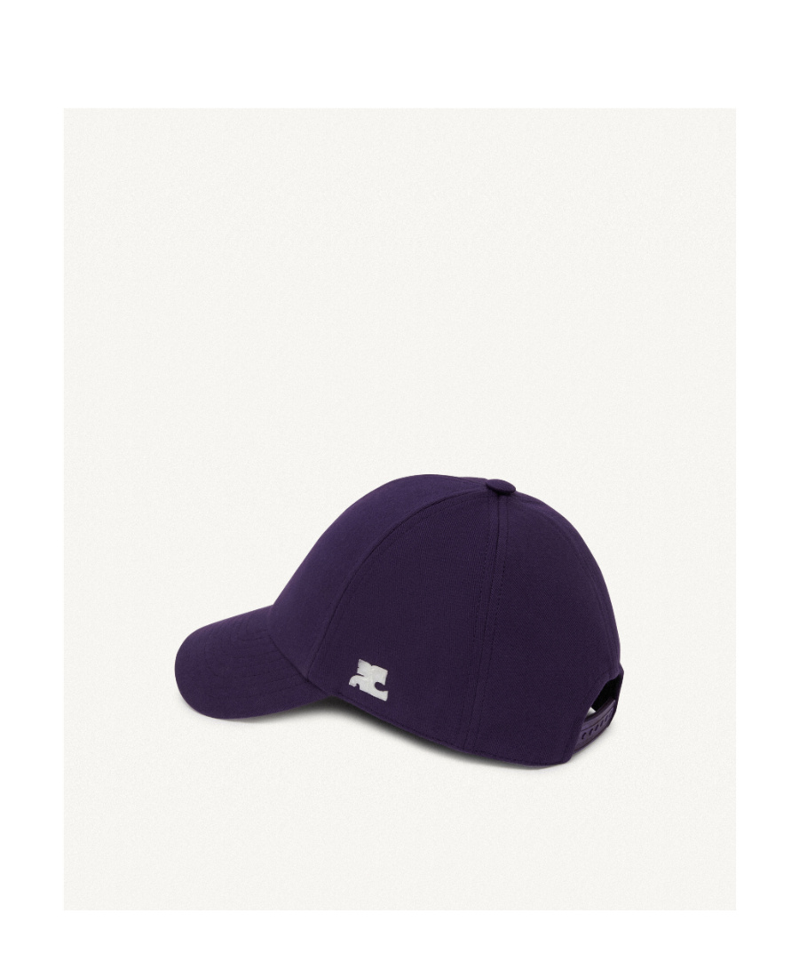 Shop Courrèges Logo-patch Baseball Cap In Black