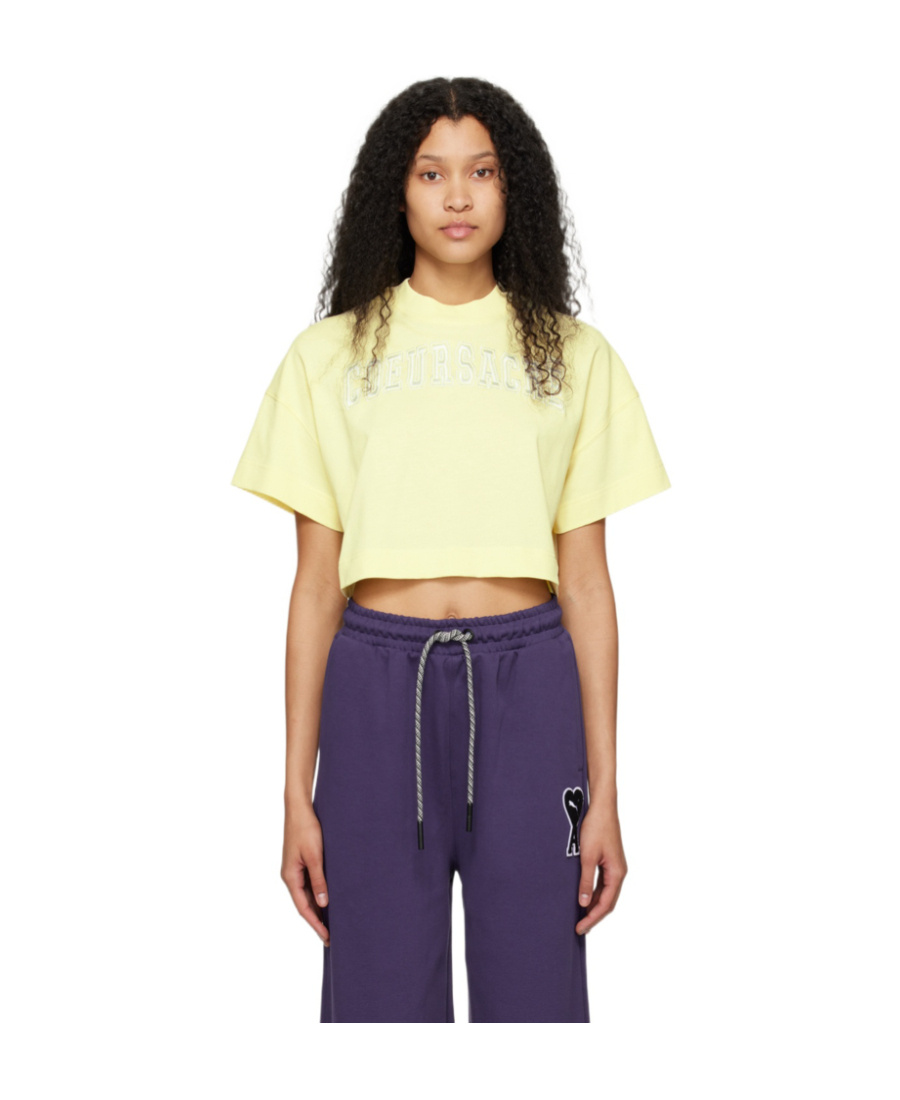 Ami Alexandre Mattiussi T-shirt With Round Neck In Multicolor