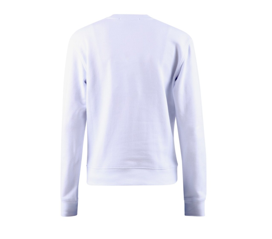 Msgm Printed French Cotton-terry Sweatshirt In White