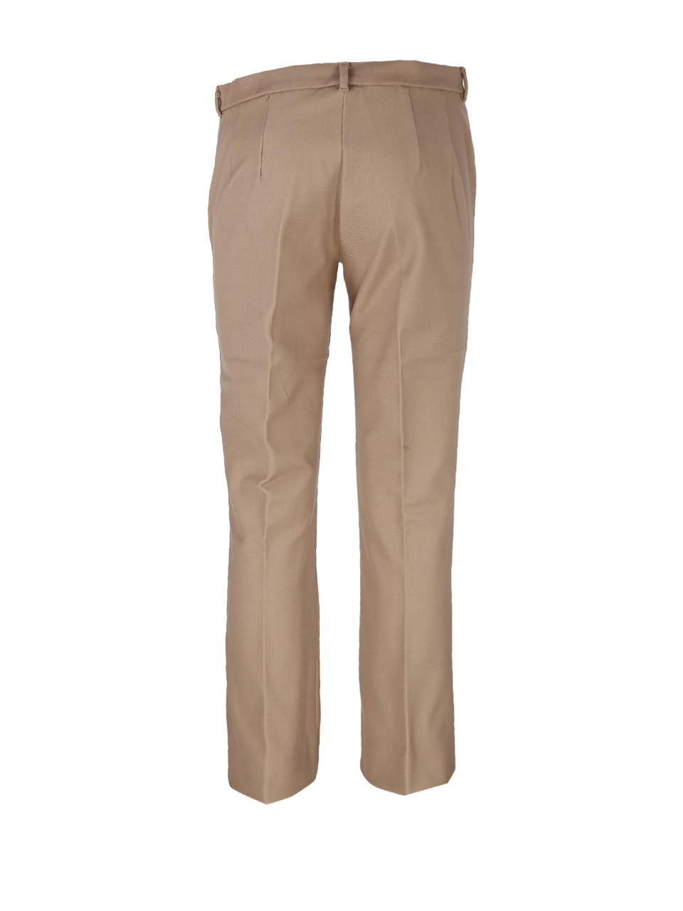 Max Mara Low-rise Cropped Trousers In Brown