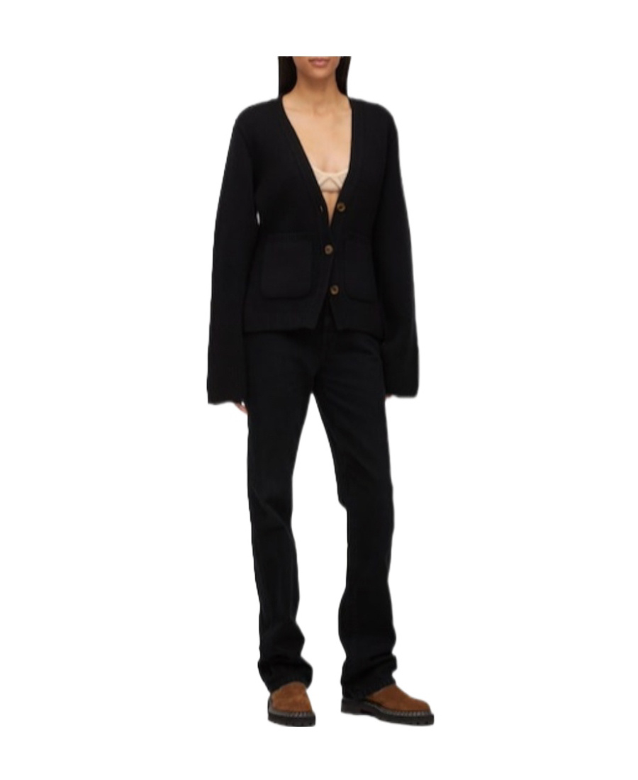 KHAITE CASHMERE KNITTED CARDIGAN
