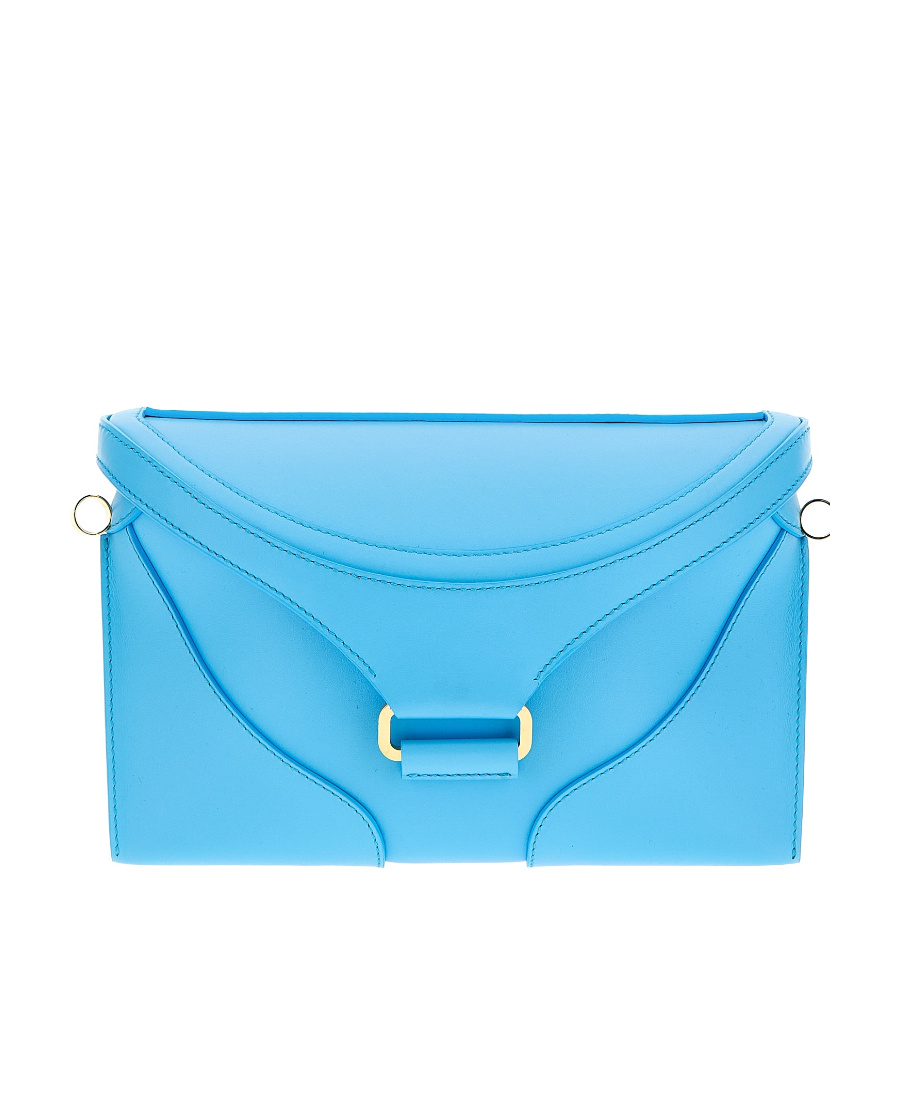 Rodo Logo Shoulder Bag In Blue