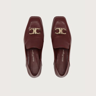 Ferragamo Siena Horsebit Loafers In Brown