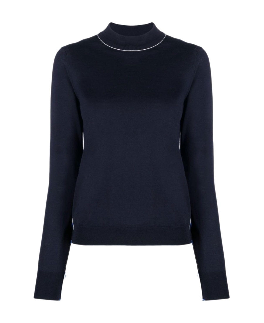 Maison Margiela Sweaters In Black