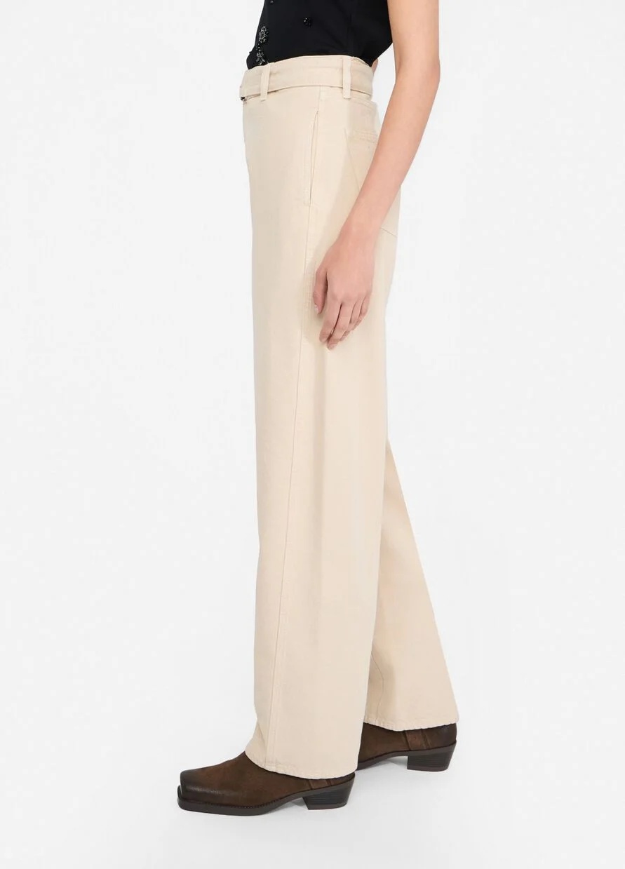 Liu •jo High Waist Casual Pants In Gray