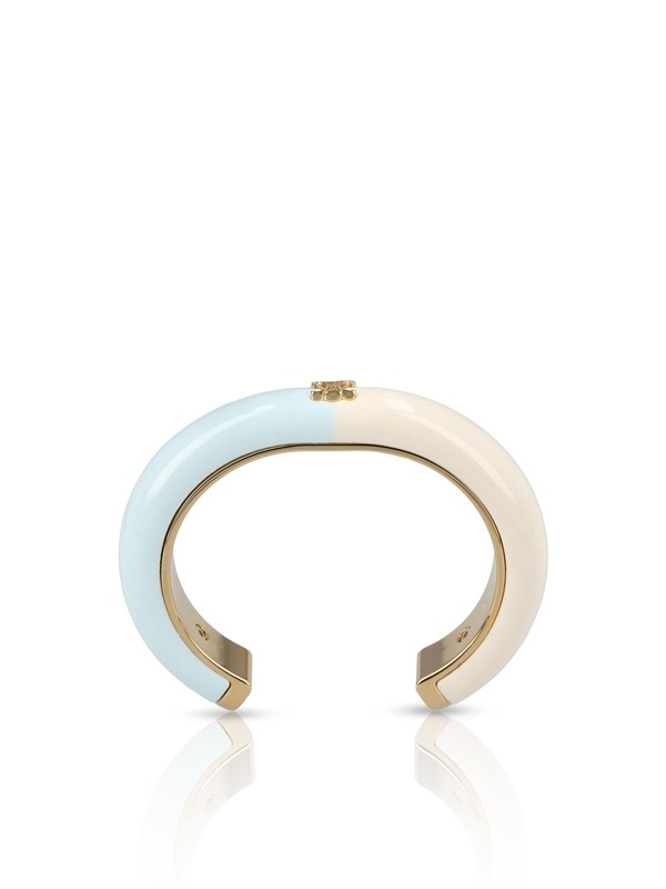 Celine Open Design Bracelet In Yellow