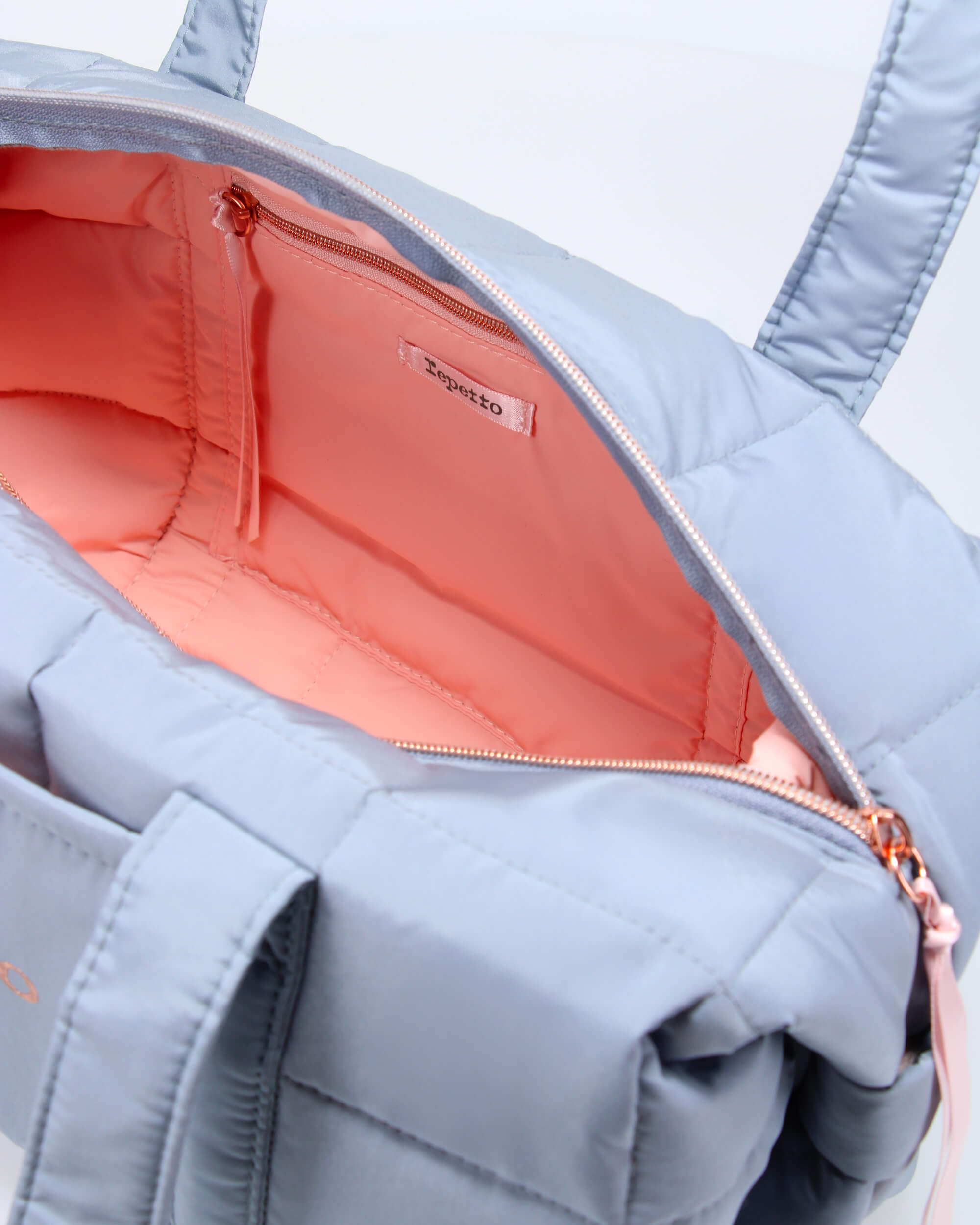 Repetto Medium Nylon Duffle Bag With Logo