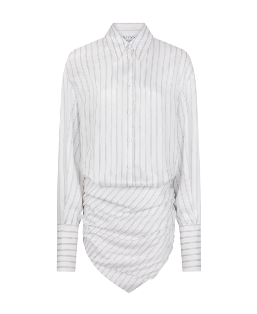 ATTICO SHIRT MINI DRESS