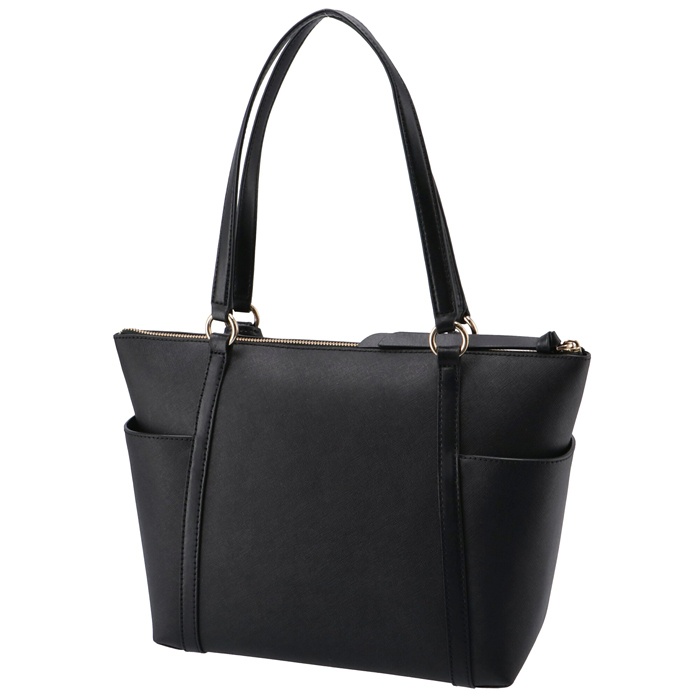 Michael Kors Nomad Top-zip Tote Bag In Black