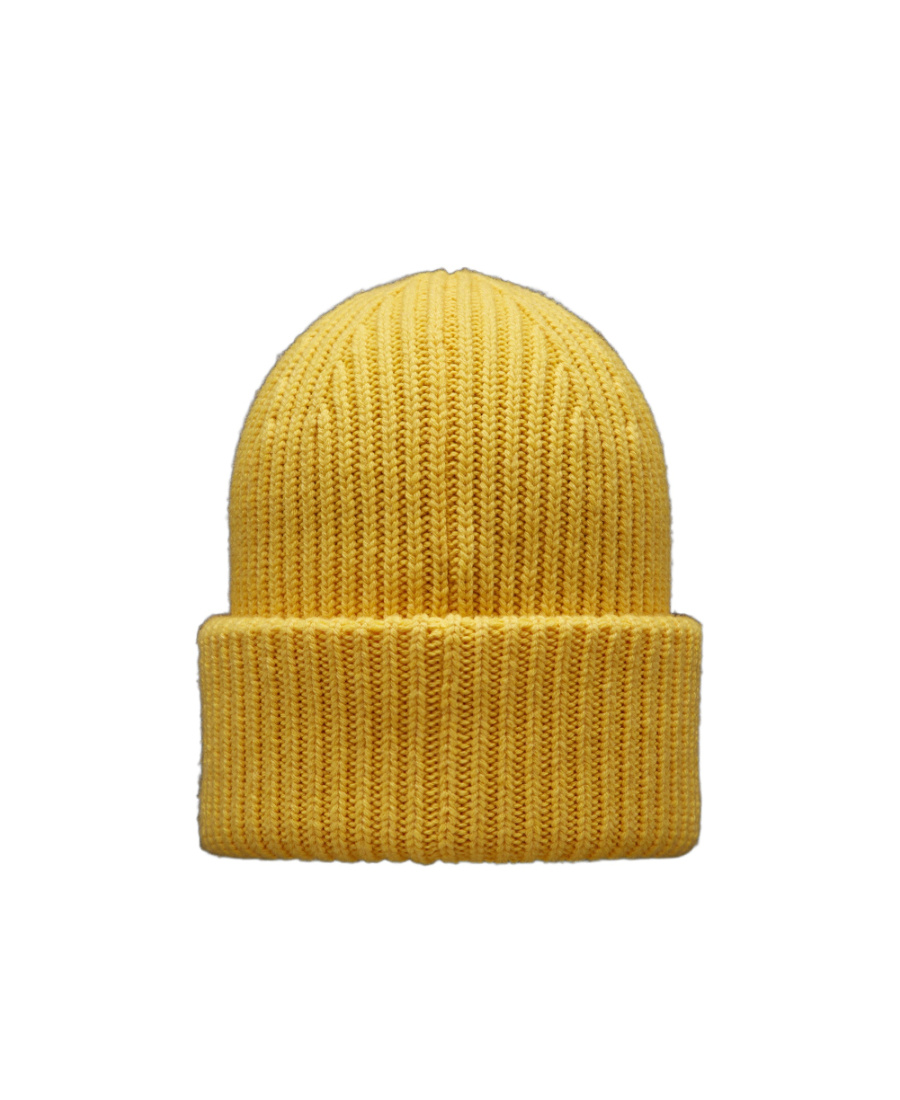 Moncler Wool  Cashmere Beanie In Brown