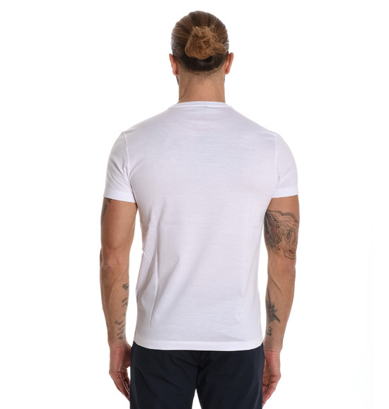 Shop Paul & Shark Short-sleeved T-shirt In White