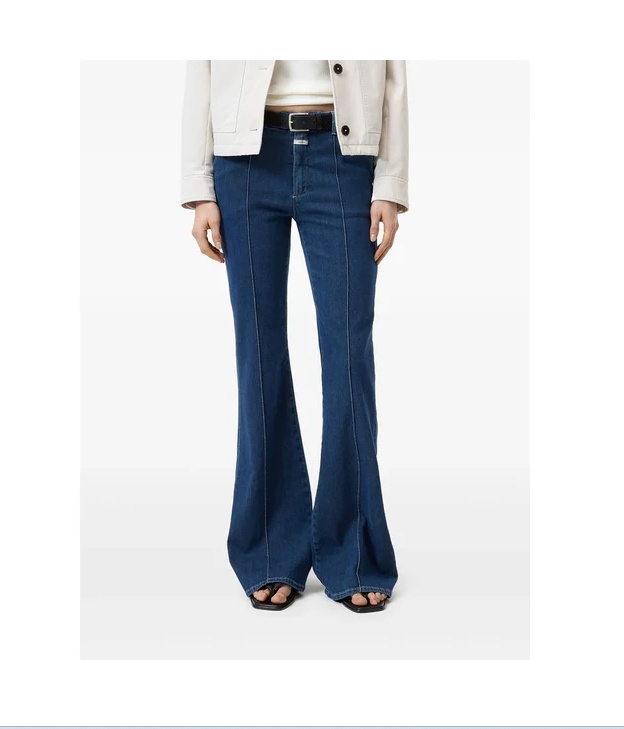 Closed Winona High-rise Wide-leg Jeans In Blue