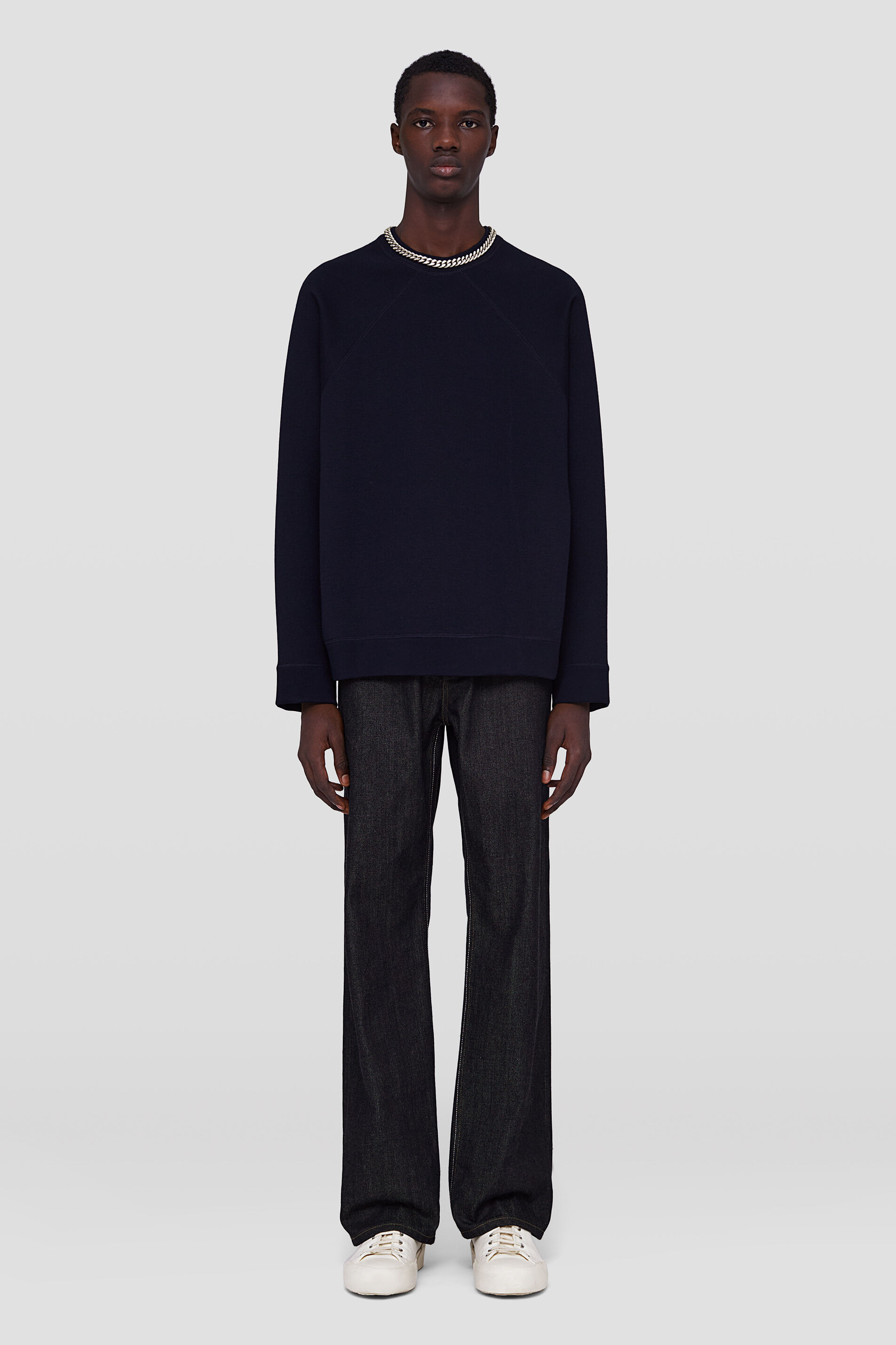 JIL SANDER JIL SANDER MID-RISE STRAIGHT LEG JEANS