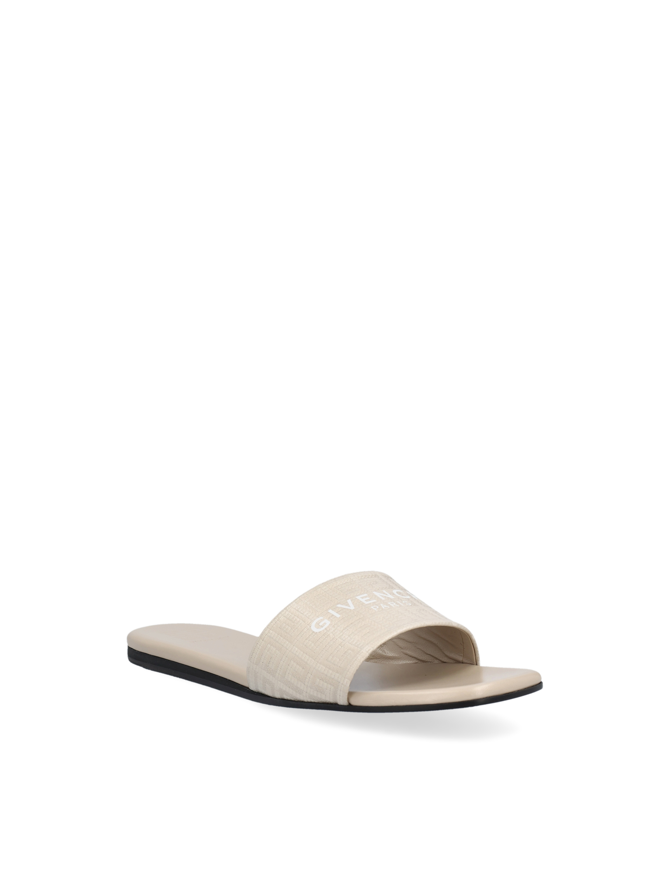 GIVENCHY 4G LOGO-PRINT SLIDE SANDALS 