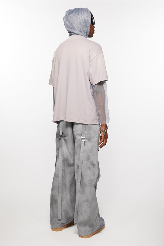 Acne Studios Cargo Trousers In Gray