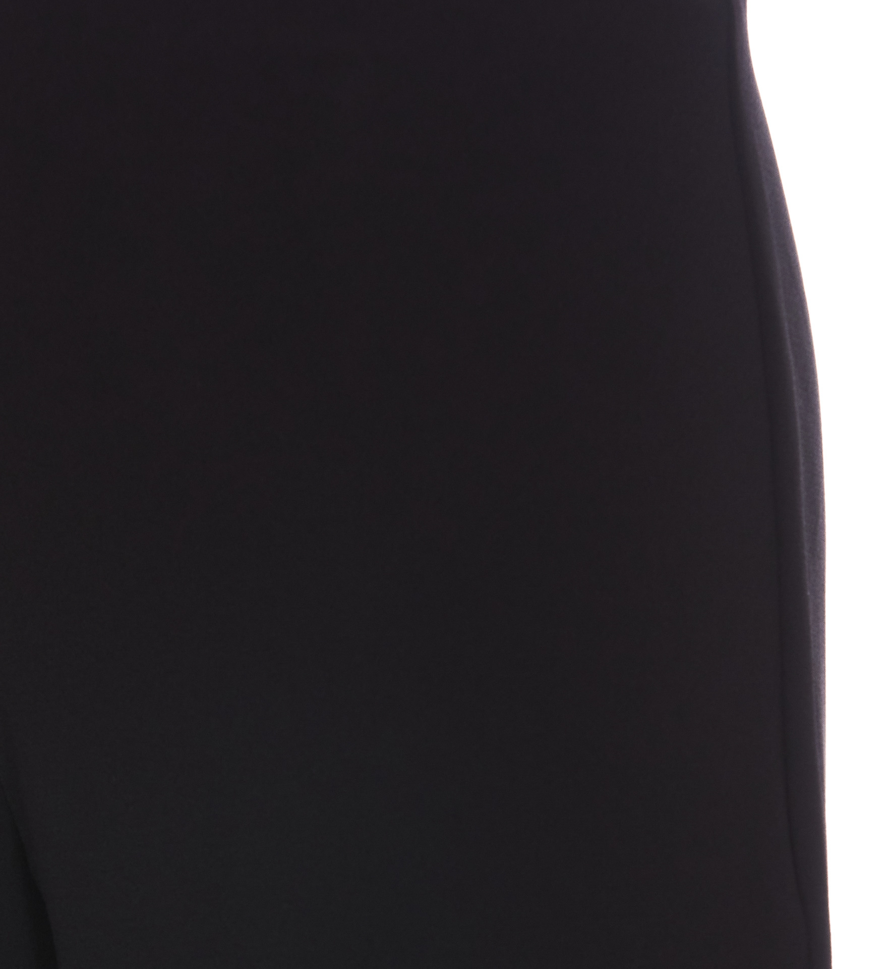 Pinko Creased Straight-leg Trousers In Black