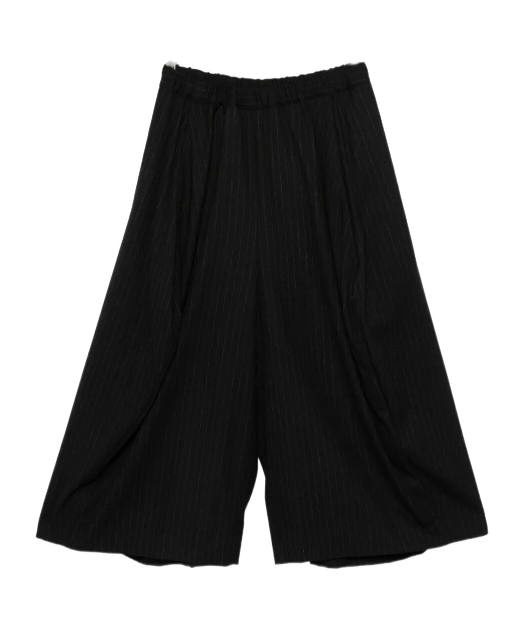 Comme Des Garçons Pinstripe Casual Pants In Black