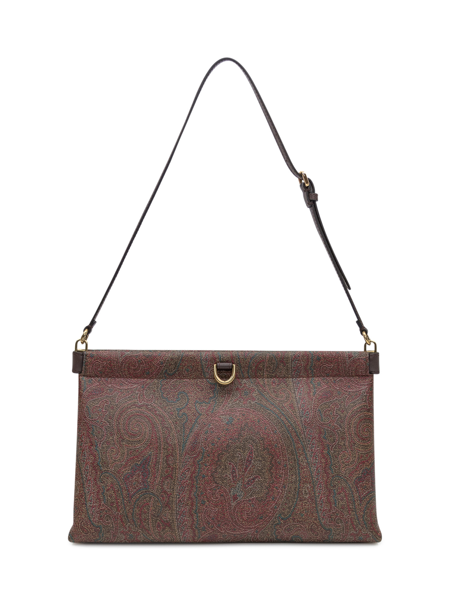 Etro Mini Arnica Paisley-patterned Shoulder Bag In Brown