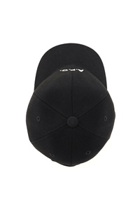 A.p.c. Casquette Charlie Logo-embroidered Canvas Cap In Black