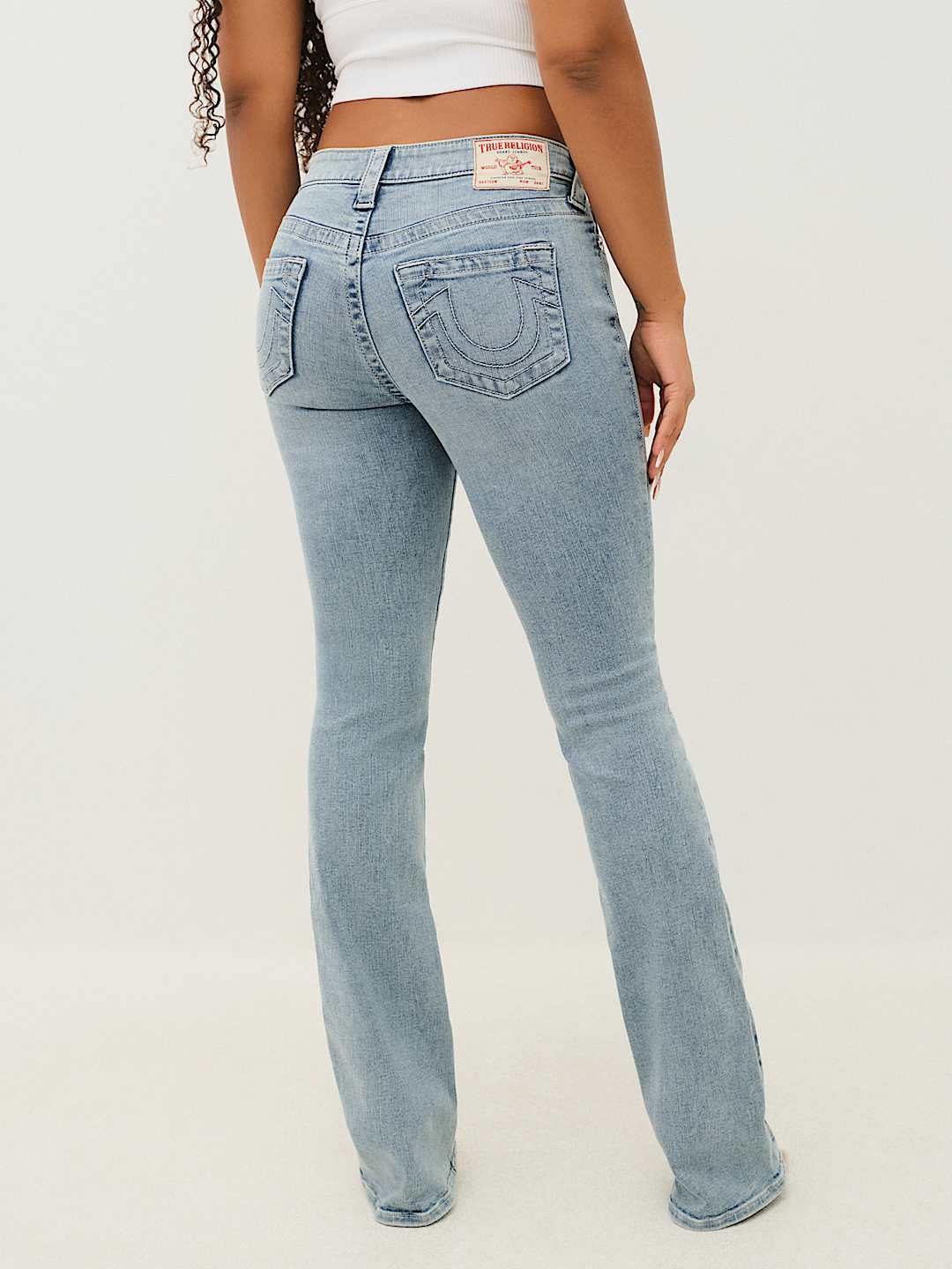 True Religion Becca Mid Rise Bootcut Jean In Blue