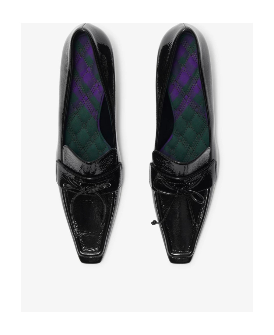 Burberry Storm 50mm Leather Pumps In Black