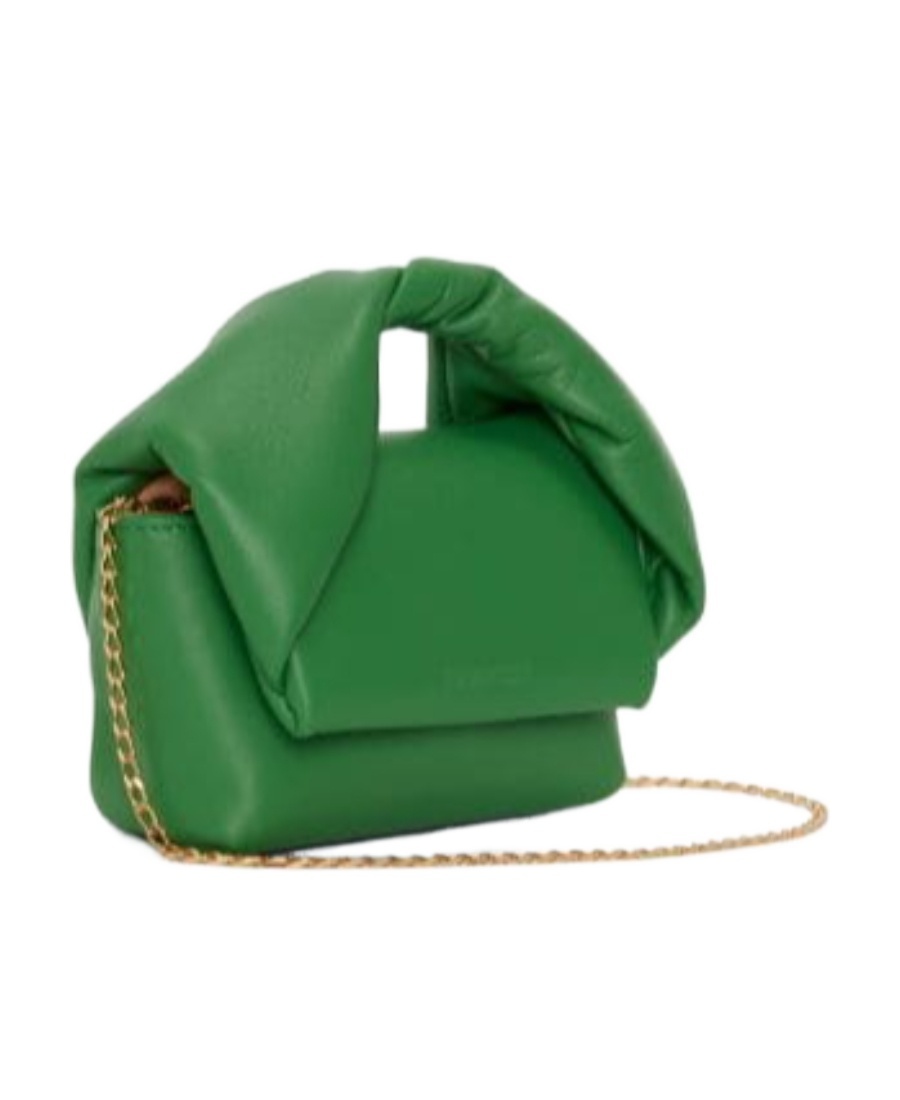 Jw Anderson Medium Twister Crossbody Bag In Green