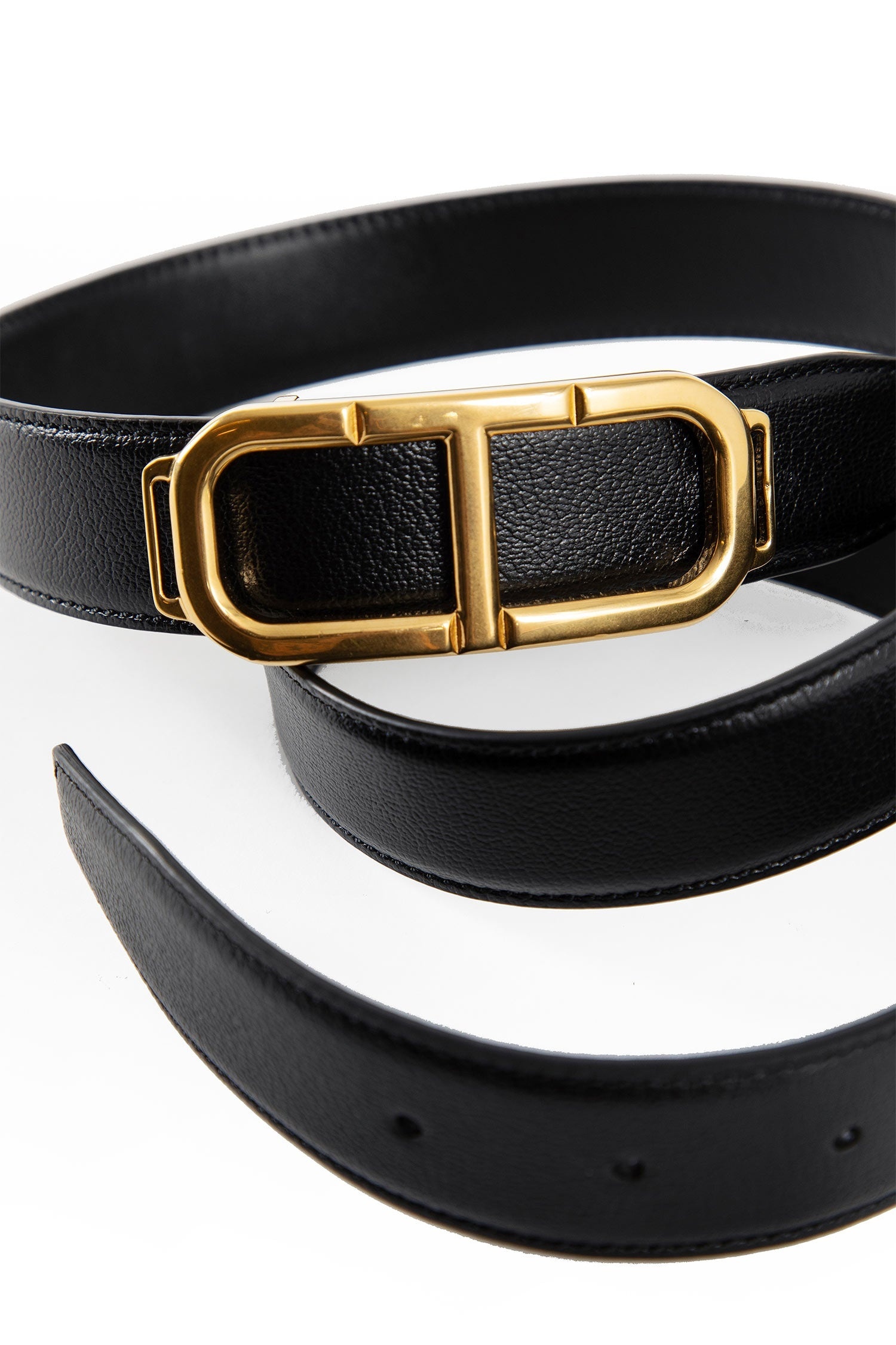 Tom Ford Adjustable Waist Belt In Black