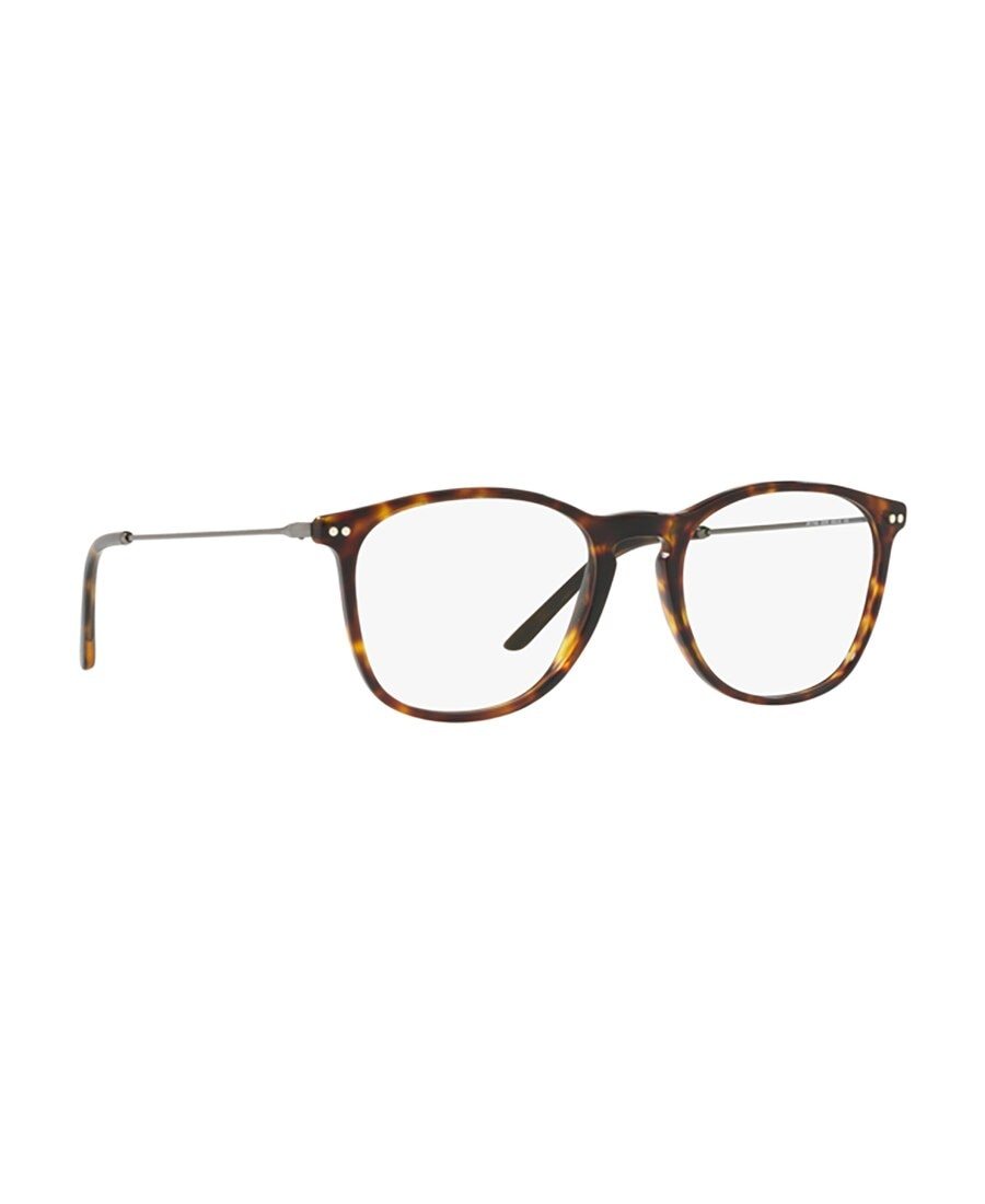 Giorgio Armani Square Frame Glasses In White