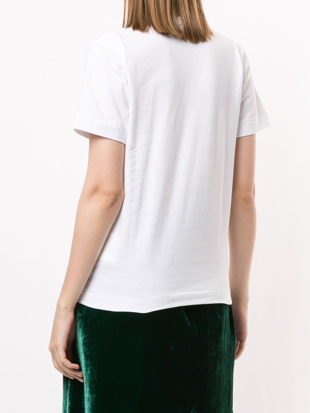 Comme Des Garçons Play T-shirt Comme Des Garcons Play Woman Color White In White