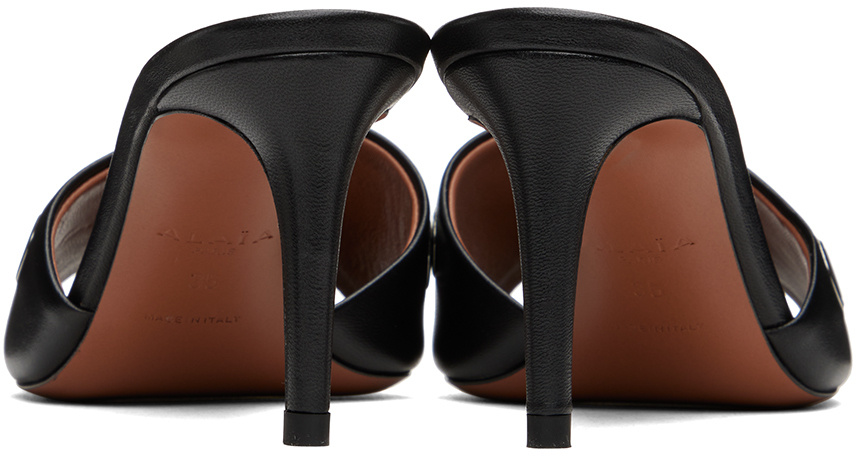 Alaïa Oellets High-heeled Sandals In Black