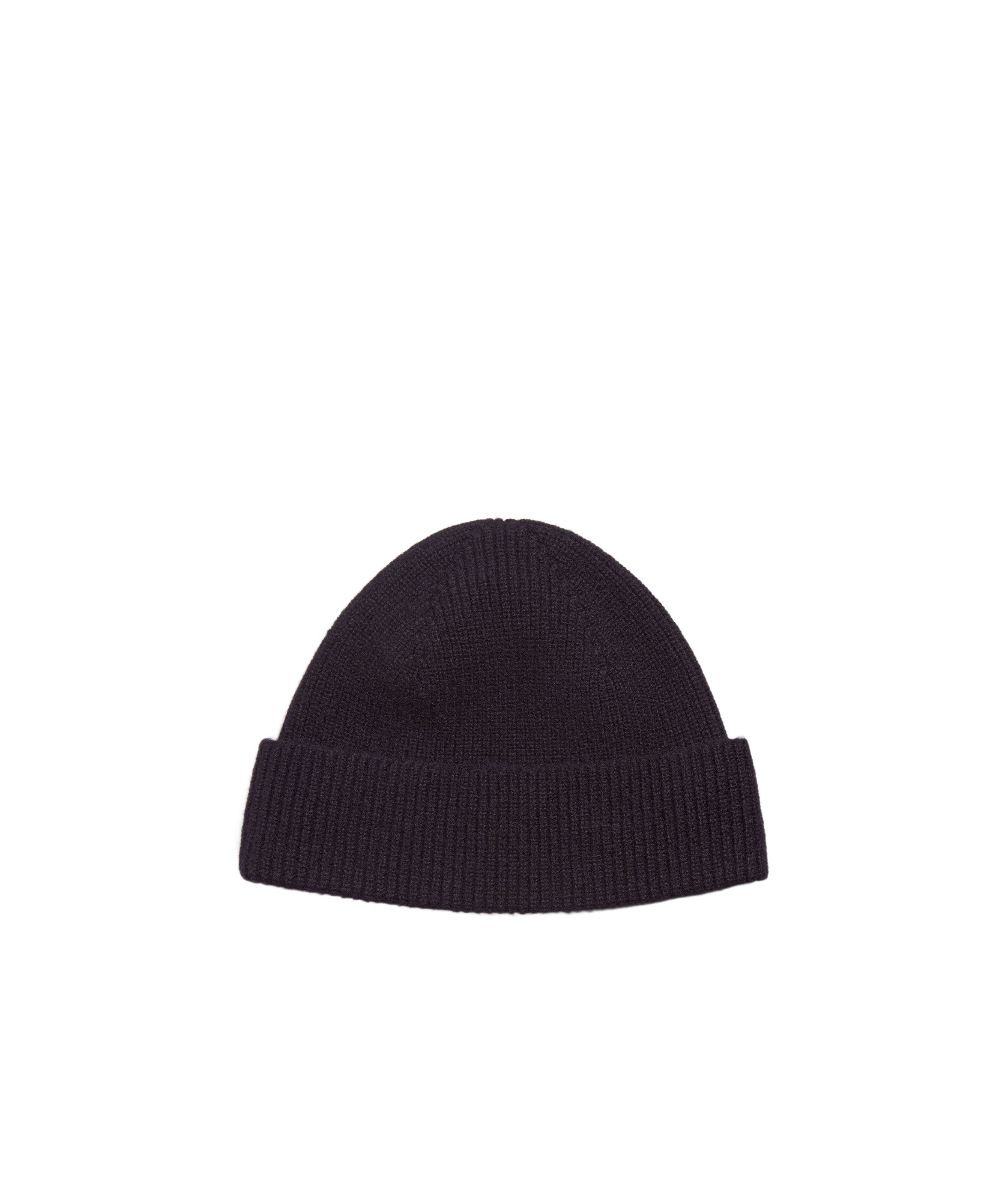 Zegna Rib Knitted Hat In Black