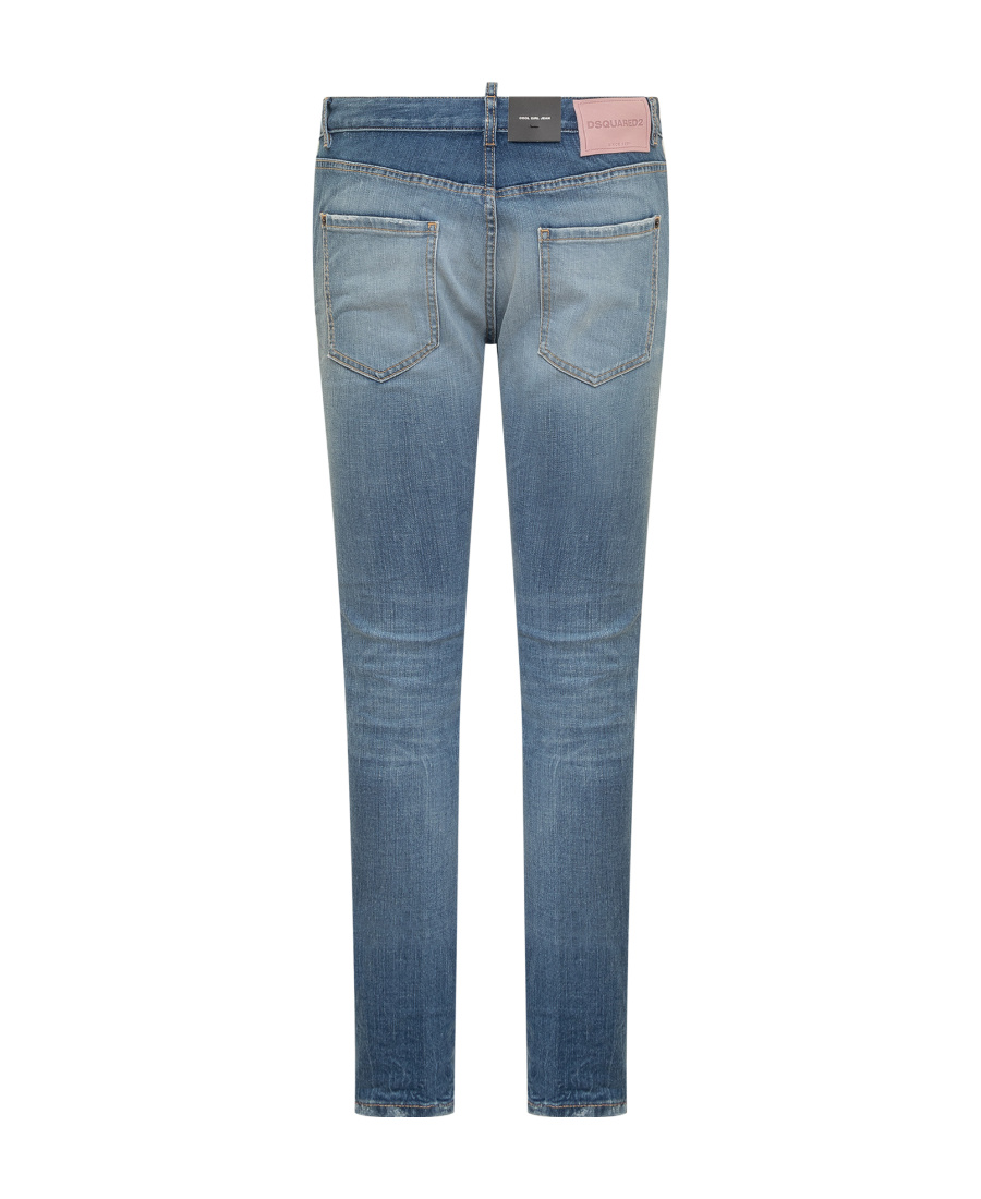 Dsquared2 Stretch-cotton Denim Jeans In Blue