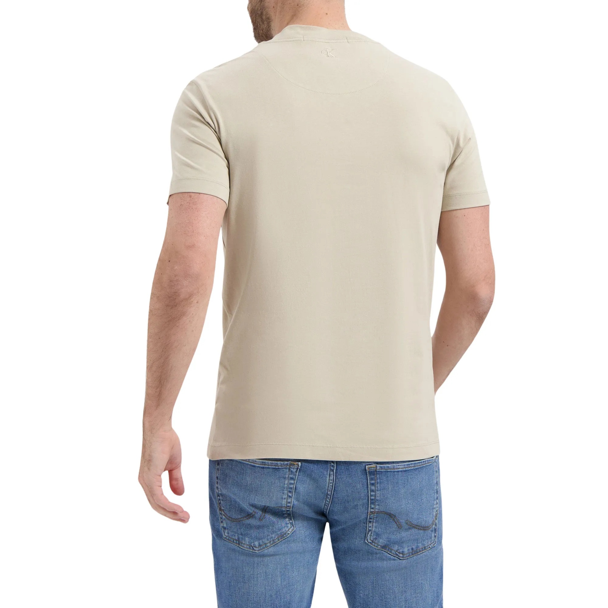 Calvin Klein Jeans Est.1978 Short-sleeved T-shirt In Nude