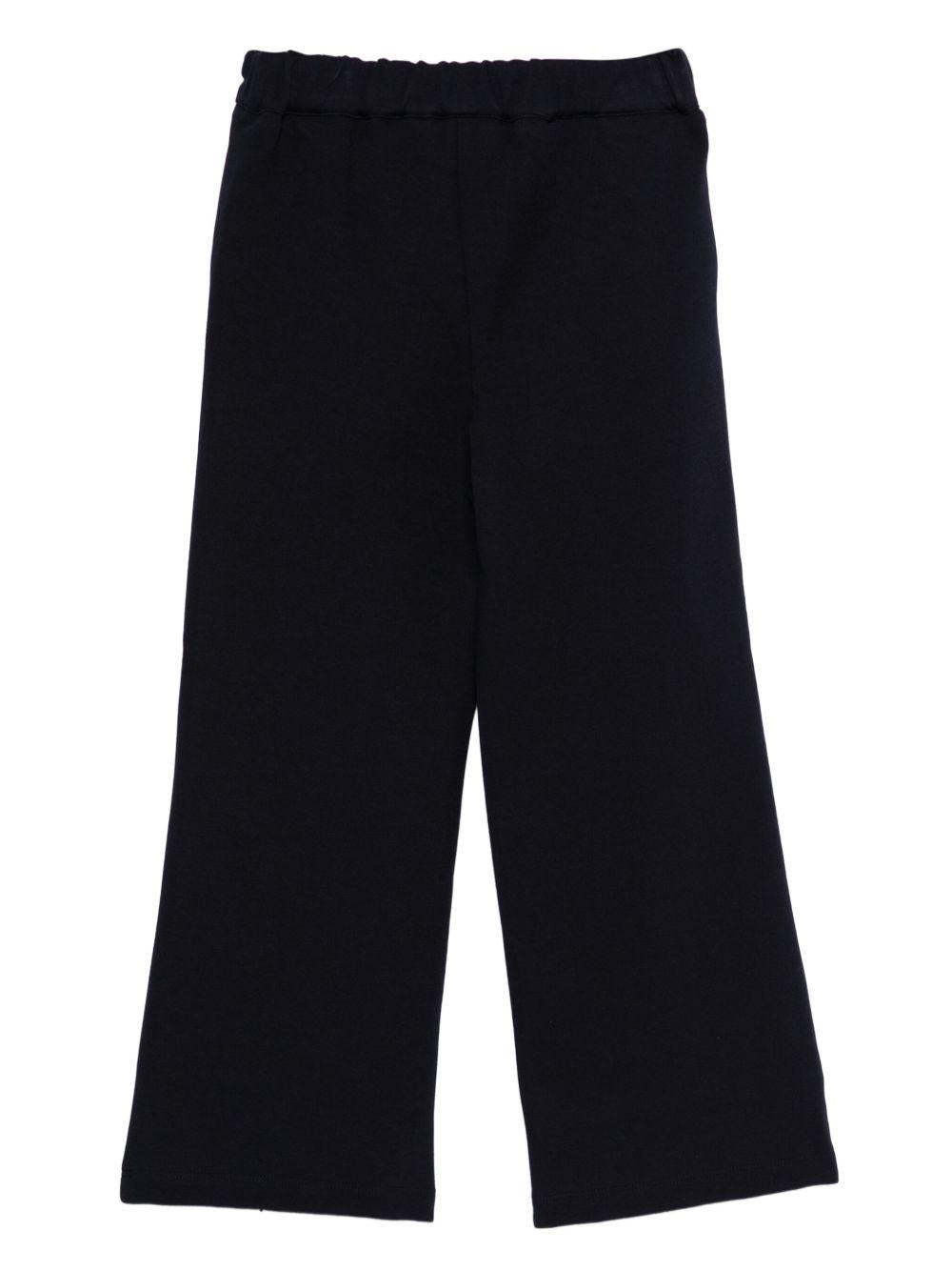 Chloé Chain-embellished Trousers In Black