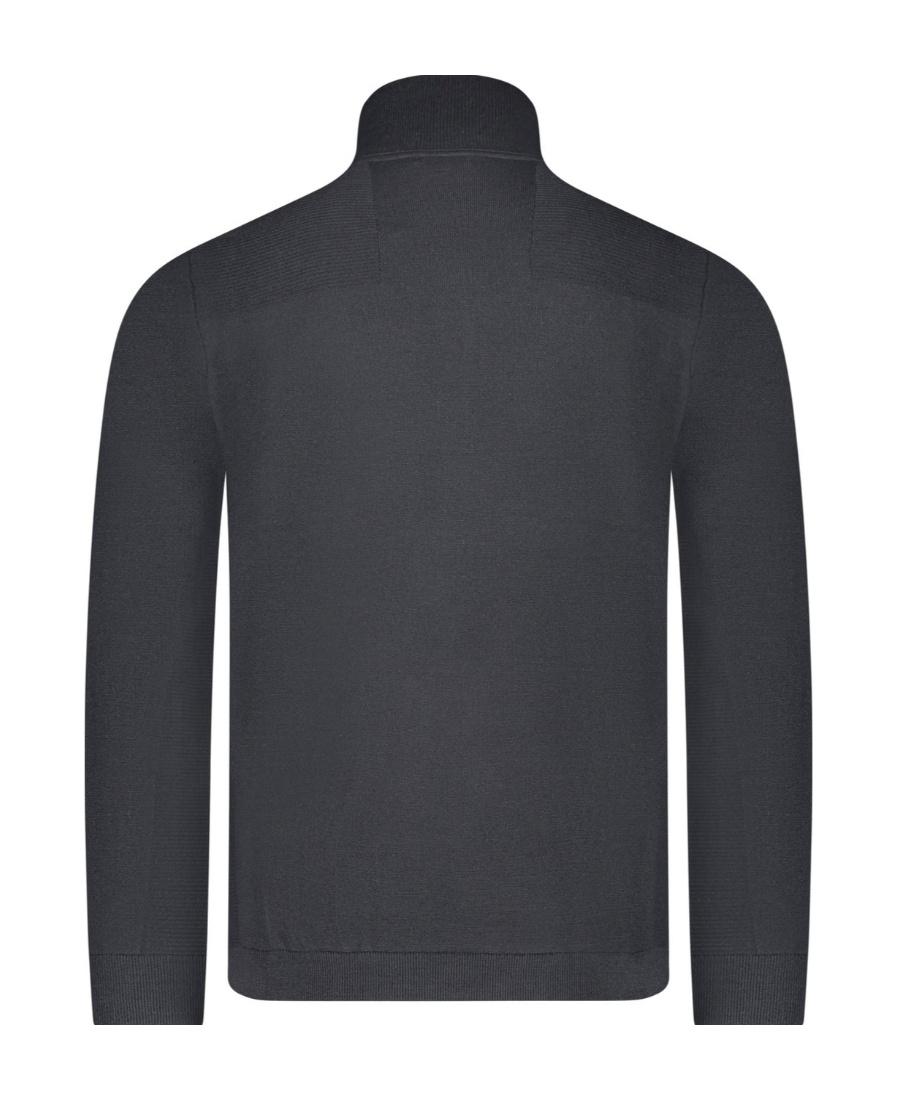 HUGO BOSS LOGO-PRINT HALF-ZIP SWEATSHIRTT