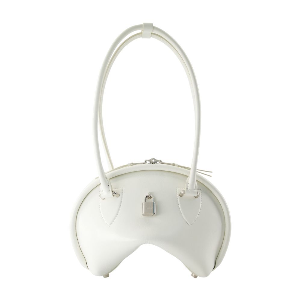 Acne Studios Bowlina Mini Shoulder Bag In White