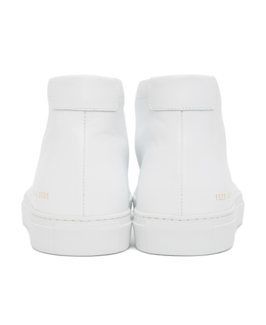 Common Projects Achilles Leather Sneakers In White